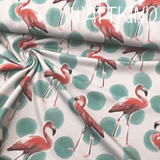 Lillestoff Jersey Flamingo