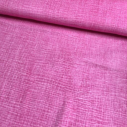 musselin tie dye batik pink